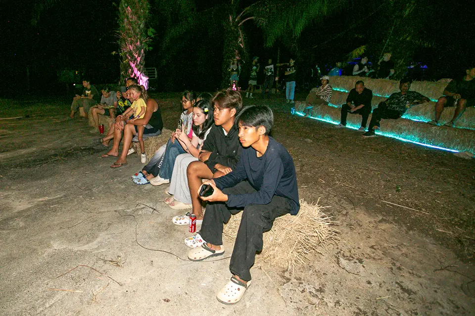 ผู้ร่วมงานเทศกาลชมดนตรีสด